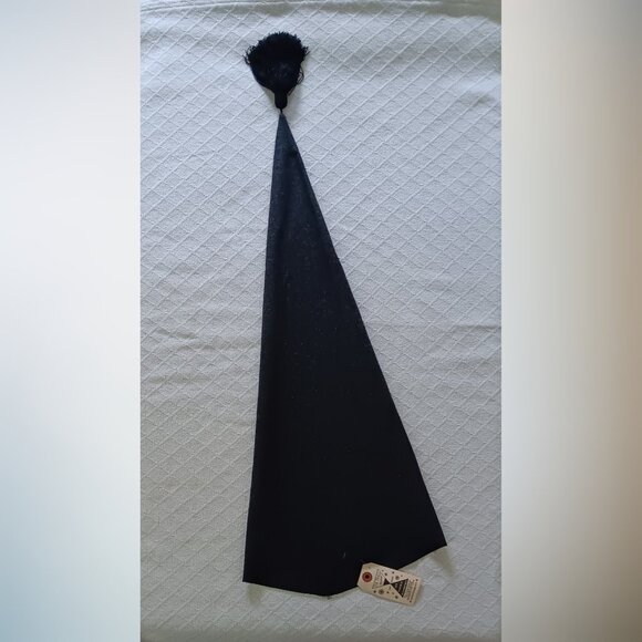 NWT The Times Vintage Pointy Long Felt Stocking Tassel Beanie Hat Charco…